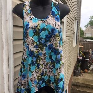 Floral tank top